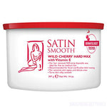 Satin Smooth Wild Cherry Hard Wax (Strip-less) 400g (14 oz) Can