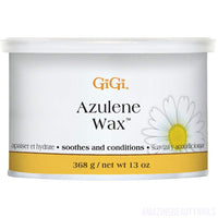 GiGi Azulene Hair Removal Wax, Whole Body Soft Wax, Soothes and Conditions, Normal Skin, 13 oz