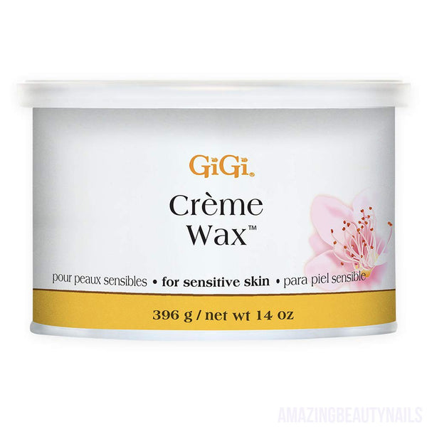GiGi Creme Hair Removal Soft Wax, Gentle and Soothing Formula, Extra Sensitive Skin, 14 oz