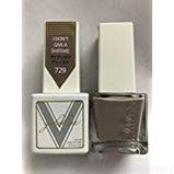 Gel Matching SOAK Off Gel & Nail Lacquer I Don't GIVE A Shiitake #729 by VETRO