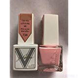 Gel Matching SOAK Off Gel & Nail Lacquer I See You Lotus-ING #734 by VETRO
