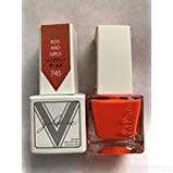 Gel Matching SOAK Off Gel & Nail Lacquer Kois and Girls #745 by VETRO