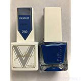Gel Matching SOAK Off Gel & Nail Lacquer PIKABLUE #760 by VETRO