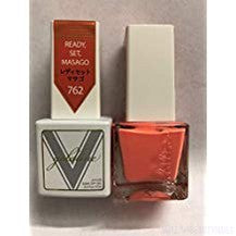 Gel Matching SOAK Off Gel & Nail Lacquer Ready Set MASAGO #762 by VETRO