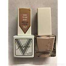 Gel Matching SOAK Off Gel & Nail Lacquer Sake Tome Baby #767 by VETRO