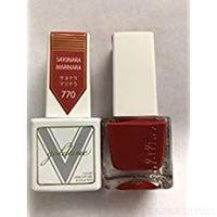 Gel Matching SOAK Off Gel & Nail Lacquer Sayonara Marinara #770 by VETRO