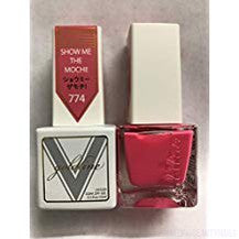 Gel Matching SOAK Off Gel & Nail Lacquer Show ME The Mochi #774 by VETRO