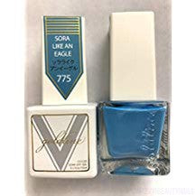 Gel Matching SOAK Off Gel & Nail Lacquer SORA Like an Eagle #775 by VETRO