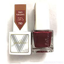 Gel Matching SOAK Off Gel & Nail Lacquer TAKO Tuesdays #780 by VETRO