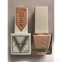 Gel Matching SOAK Off Gel & Nail Lacquer Udon Know ME #792 by VETRO