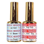 DND DC Gel Top No Cleanse (#900) and Base (#800)